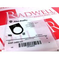 Allen-Bradley Legend Plate 30x40mm Run Blank English