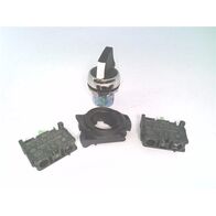 Allen-Bradley 800FMSM32PX20 Illuminated Round Metal Selector Switch