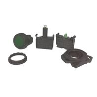 Allen-Bradley 800FPLF3PN7GX10 Illuminated Round Plastic Momentary Push Button