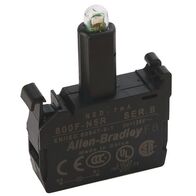 Allen-Bradley 800FBN7R Red LED Module 240V AC Base Mounting