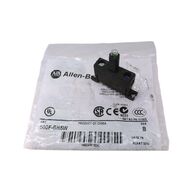 Allen-Bradley 800FBN5W White LED Pilot Light 22mm 120V AC/DC