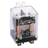 Allen-Bradley 700HHF62A2 Power Relay 240 VAC DPDT