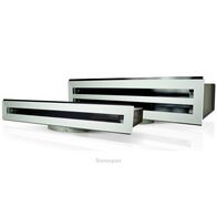 Internal Plaster Mount Ceiling Grille | 125mm Size | White Finish | Air Inlet & Outlet | by Fantech
