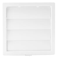 External Grille Gravity Louvre 125mm | UV Resistant PVC | Weather-Resistant Design | by Fantech