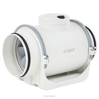 Internal Plaster Mount Ceiling Grille | 300mm Diameter | Adjustable Air Valve | Durable ABS White | by Fantech
