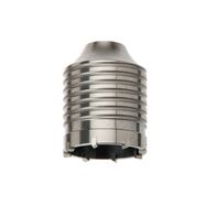 65mm Heavy Duty Core Drill | Tungsten Carbide Teeth | Scrolled Flute Design | Tapered Drive System | by Promac