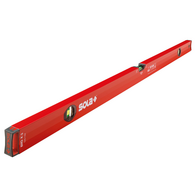 BIG X 60cm Spirit Level | Box Profile | Ergonomic Aluminium | Patented SOLA FOCUS Vials | by Promac