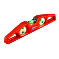Die-Cast 40cm Magnetic Spirit Level | 2 Vials & Neodymium Magnets | High Accuracy | by Promac