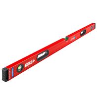 SOLA BIG RED 60cm Magnetic Spirit Level | Neodymium Magnets | Patented FOCUS Vials | Shock-Absorbing End Caps | by Promac