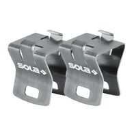 RED Level Screeding Clips | Stainless Spring Steel | Easy Assembly | @Pack of 2 | by Promac