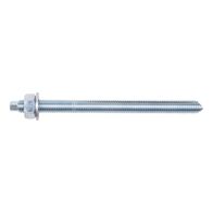 W VD A S Anchor Rod M20x300 | Zinc Plated Steel | Compatible with W-VD & WIT Systems | @Pack of 10 | by Wurth