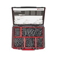 Plastic Multi Purpose Anchor SHARK Pro Assortment | 620 Pieces | Expands in Solid Materials | Versatile for Cavity Fixing | by Wurth