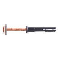 Nail Anchor SHARK® Hammer TYPE DS A2 | 6mm Diameter | Fast Assembly | Stainless Steel | @Pack of 100 | by Wurth