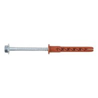 Plastic Frame Fixing W UR F 10 Hexagon Head Bolt | Zinc Plated Steel | ETA Approved | @Pack of 40 | by Wurth