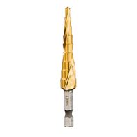 STEP DRILL, EXTREME IMPACT 4 to 12mm, 1mm STEPS