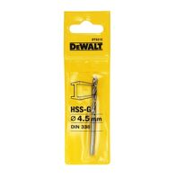 DRILL BIT, 4.5mm HSS-G 118 HIGH PERFORMANCE