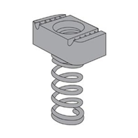 M10 Long Spring Strut Nut ZP