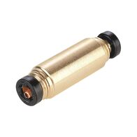 Push-In Straight Connector | Durable Brass | Quick Wire Connections | @Pack of 5 | by Wurth
