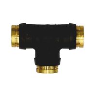 Push-In DOT T-Connector | Tool-Free Wire Connection | Durable Plastic | @Pack of 5 | by Wurth