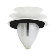 Interior Trim Clip | Mazda Compatible | White Plastic | 25 PCS | by Wurth