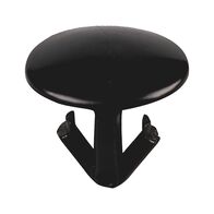 Plastic Rivet Opened Without Pin | Quick Push-In Installation | Black Color | @Pack of 25 | by Wurth