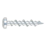 WG Fix Screw Pan Head | AW20 Drive | Zinc Plated | 6.3mm Diameter | @Pack of 250 | by Wurth
