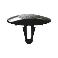 Plastic Rivet Opened Without Pin | Quick Installation | Black Color | @Pack of 25 | by Wurth