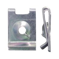 Sheet Metal Nut with Closed Screw-in Area | Zinc Plated | Spring Steel | @Pack of 25 | by Wurth