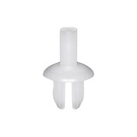 Plastic Expanding Rivet without Cap | Multiple Slits for Secure Expansion | Colourless Polyamide | @Pack of 10 | by Wurth