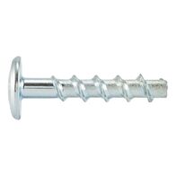 Concrete Screw with Large Pan Head | Zinc Plated Steel | High Load Capacity | @Pack of 100 | by Wurth
