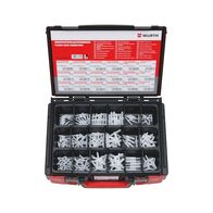 Plastic Hose Connector Assortment | 155 Pieces | Durable Polyoxymethylene | Versatile Connector Types | @PCS of 1 | by Wurth