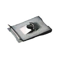 Sheet Metal Nut | Open Screw-In Area | Quick Connection & Tolerance Compensation | @Pack of 25 | by Wurth
