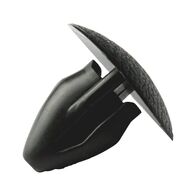 Plastic Rivet Opened Without Pin | 20mm Head Diameter | Quick Installation | Black Color | @Pack of 25 | by Wurth