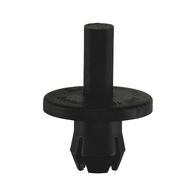 Plastic Expanding Rivet | Multiple Slits for Secure Expansion | Black Color | @Pack of 10 | by Wurth