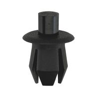 Plastic Expanding Rivet without Cap | Durable PA 66 Material | Multiple Slits for Effective Expansion | Dark Grey | @Pack of 10 | by Wurth