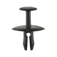 Plastic Expanding Rivet with Cap | High Retention Force | Easy Installation | Black | @Pack of 25 | by Wurth