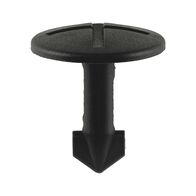 Turn-Lock Fastener with Quick Fastening | Black Polyamide | 25 PCS | by Wurth