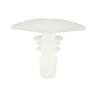 Door Seal Clip with Pine Tree Foot | Easy Installation | Colourless | @Pack of 25 | by Wurth