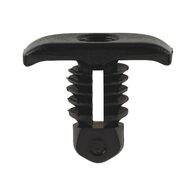 Door Seal Clip with Pine Tree Foot | PA 66 Material | Easy Installation | Black Color | @Pack of 10 | by Wurth