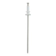 Blind Rivet Silver MP Opel Trimstrip Mount | High-Strength & Impact-Resistant | Splash-Proof | @Pack of 25 | by Wurth