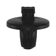 Push In Rivet Without Cap | High Retention Force | Easy Installation | Black | @Pack of 25 | by Wurth