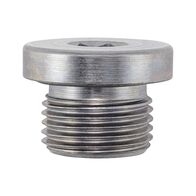 Oil Drain Plug with Seal | Durable Steel | Zinc Coating | Leak-Proof Design | by Wurth