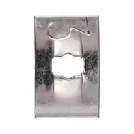 Bent Spring Nut Flat Shape | Vibration Resistant | Zinc Plated | @Pack of 25 | by Wurth