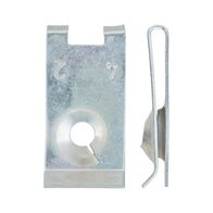 Sheet Metal Nut with Closed Screw-in Area | Zinc Plated | Spring Steel | @Pack of 25 | by Wurth