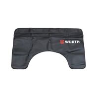 Mudguard Protector Synthetic Leather | Magnetic Clamps | Black | by Wurth