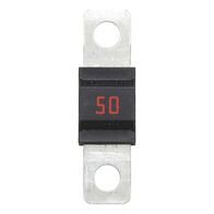 Threaded Fuse MIDI | 50 Amp | Zinc Plated Copper | Polyamide Housing | by Wurth