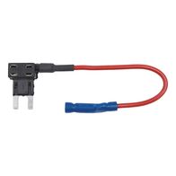 Fuse Holder for Flat Blade Fuses | Mini Design | 10A Max Current | Push-In Installation | @Pack of 5 | by Wurth