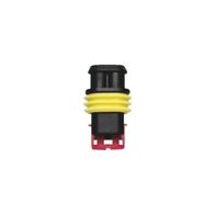 Waterproof Socket Housing TE Superseal 1.5 Series | IP67 Rated | Durable PA 6.6 Material | @Pack of 4 | by Wurth
