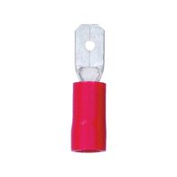 Crimp Cable Lug Blade Connector | PVC Insulated | Copper with Tin Plating | 600V AC | @Pack of 25 | by Wurth