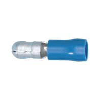 Crimp Cable Lug Round Connector | PVC Insulated | Tin Plated Copper | 600V AC Rated | @Pack of 25 | by Wurth